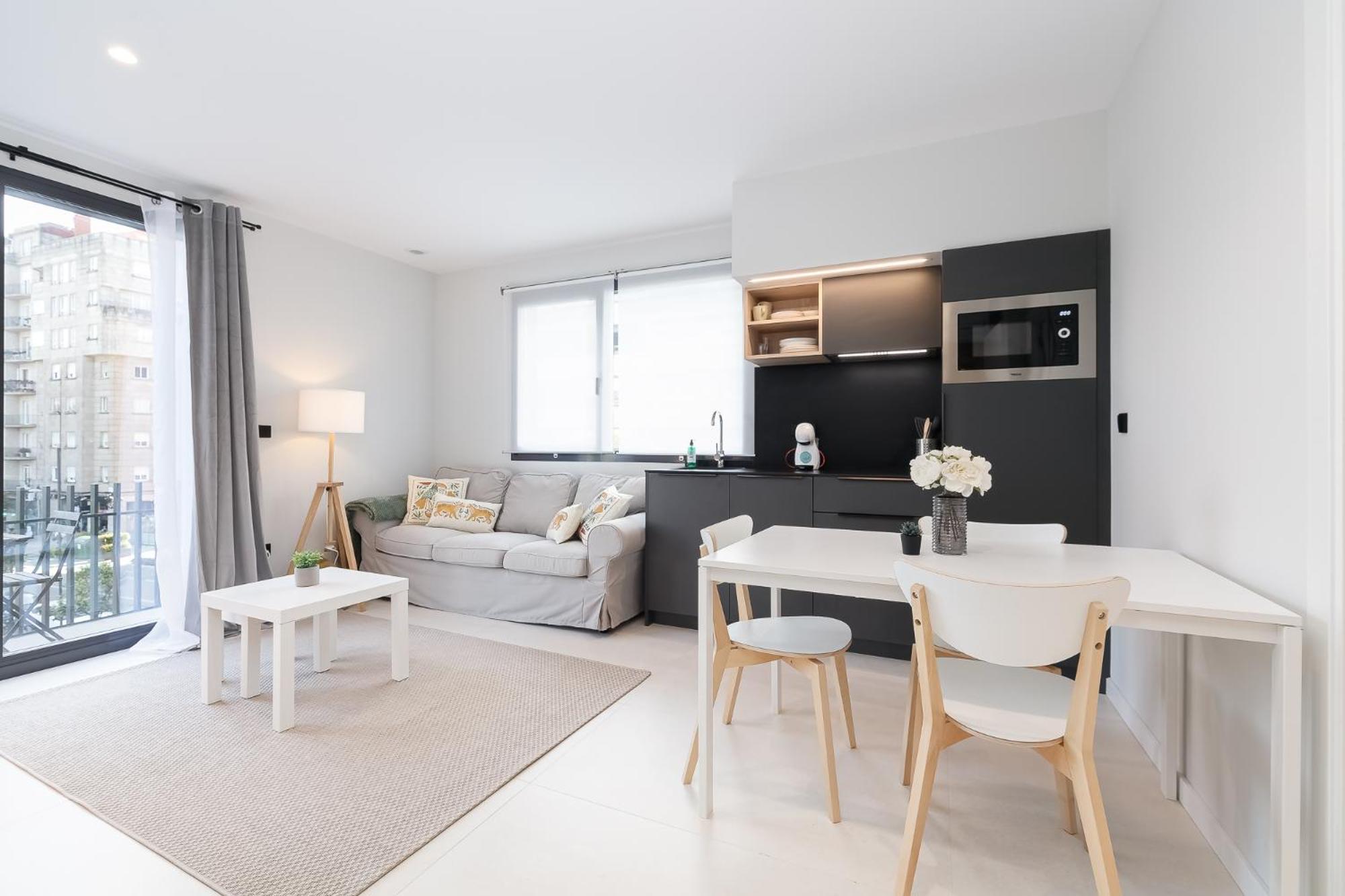 Elegante Y Luminoso En Vigo - Apto 6 By Cabana Rentals Exteriér fotografie